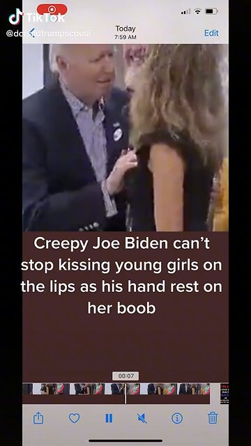 Pedo Joe gets to second base