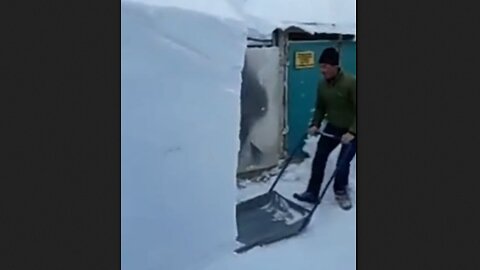 This Takes Shoveling Snow To Another Level