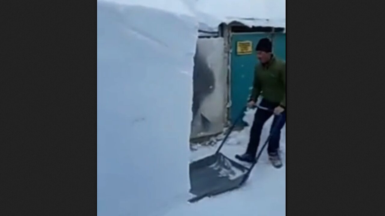 This Takes Shoveling Snow To Another Level