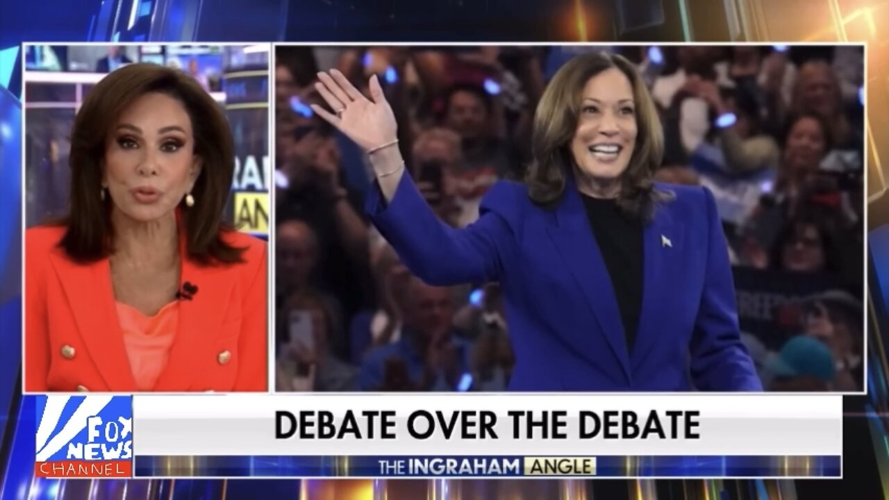 Kamala Harris is already trying to change the debate rules: Judge Jeanine (August 26, 2024)