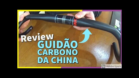 Review #GUIDÃO CARBONO #GRAVEL BIKE #CHINA AliExpress/Shopee