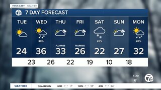 Metro Detroit Forecast: Another frigid morning