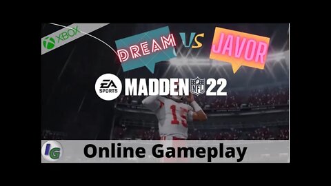 Madden 22 Online Gameplay : Dream vs Jav0r; Epic Game with crazy ending! on Xbox One