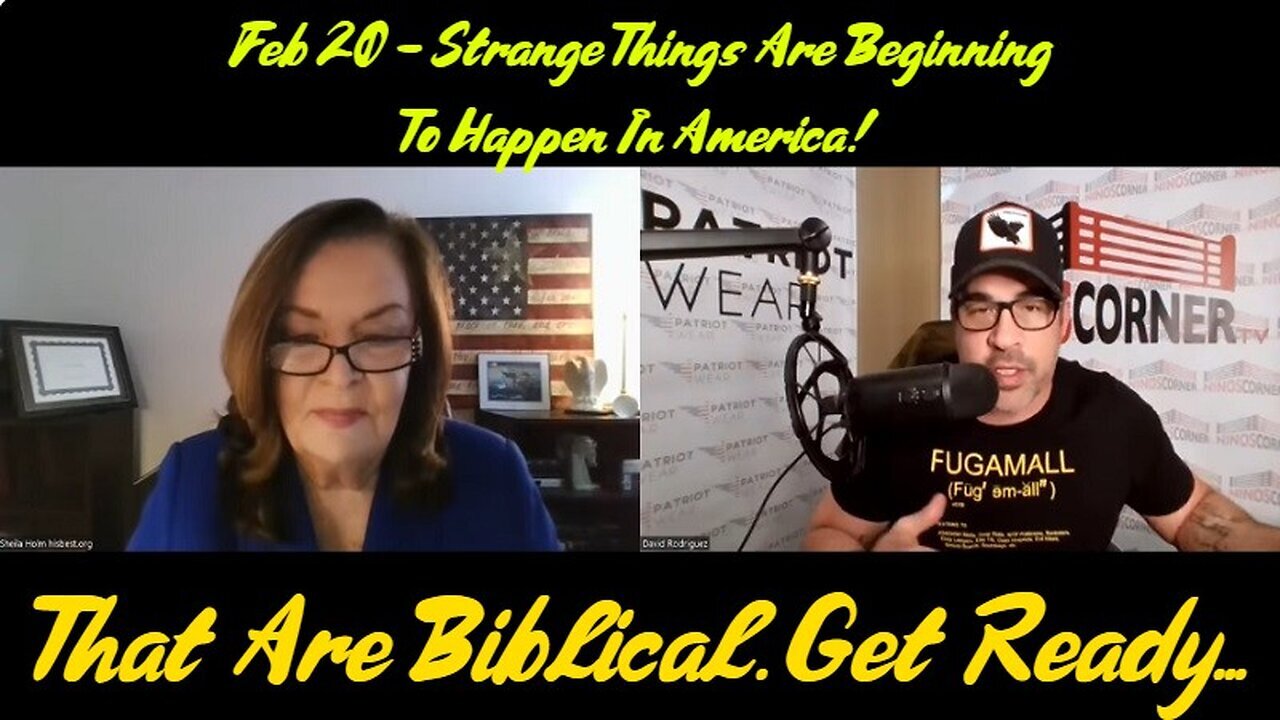 David Rodriguez HUGE - Strange Things Are Beginning To Happen In America -2/22/24..