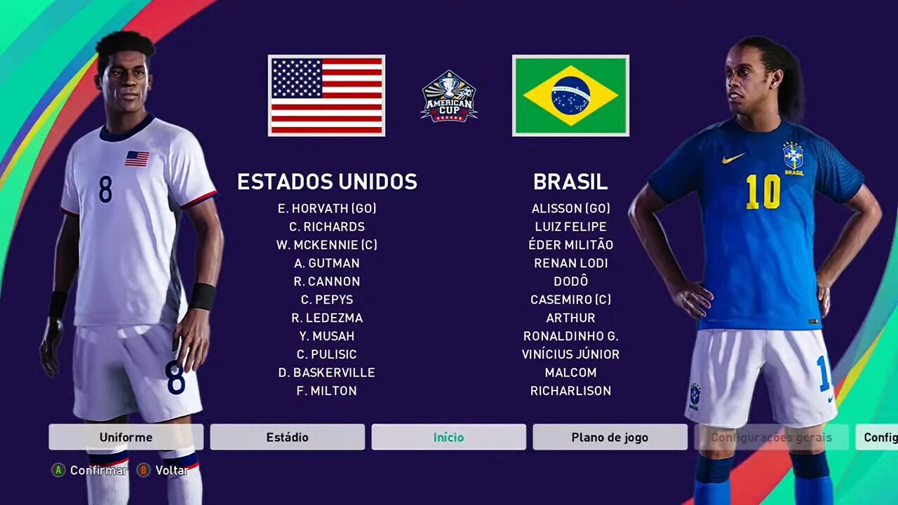 USA x BRA | COPA AMÉRICA 2024 - SEMI | LIGA MASTER