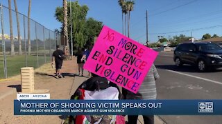 "I never thought it could be my family": Mom organizes march against gun violence