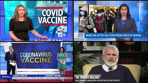 PREVIEW * Covid News Clips * Vaccine Death * Dr. Robert Malone Statement To Parents