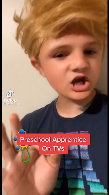 Donald Trump learns all about television