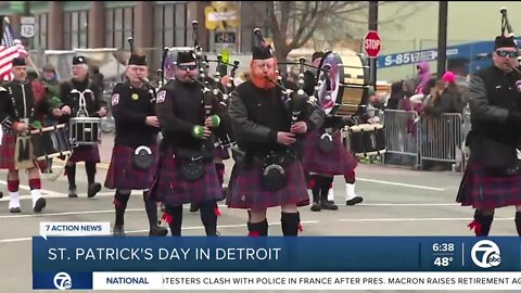 St. Patrick's Day festivities kick off in Detroit