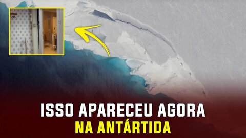 Isso apareceu na Antártida agora