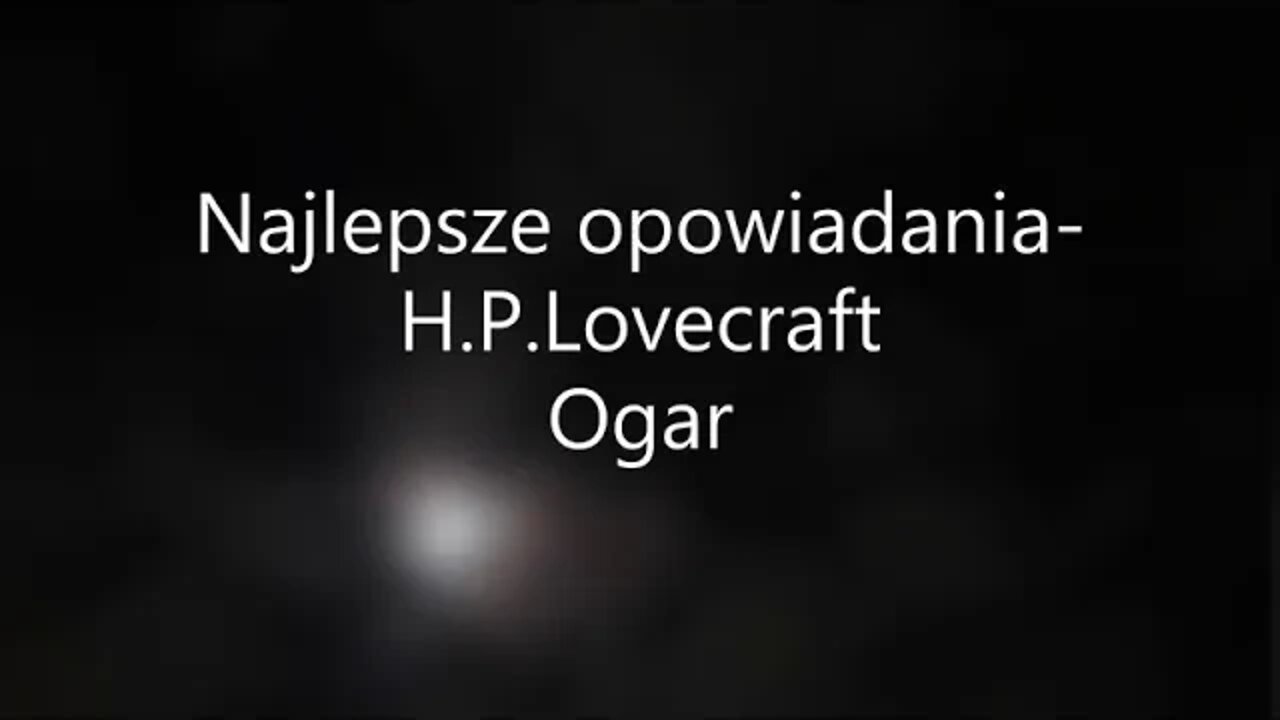 Najlepsze opowiadania -H.P.Lovecraft Ogar audiobook