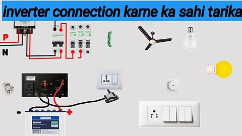 Inverter connection for home