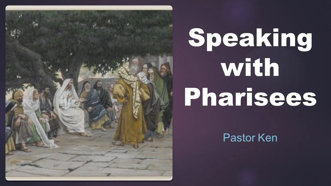 Colfax AoG Sunday Sermon July 31, 2022 - Speaking with Pharisees