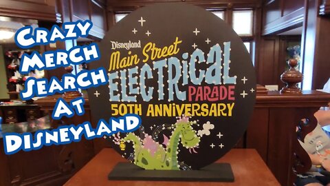 Crazy Merch Search At Disneyland Electrical Parade