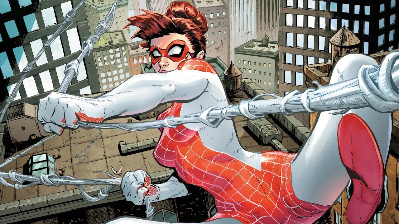 ¿Quién es Spinneret? Mary Jane Watson Parker (Tierra-18119) - Multiverse Marvel Comics | Spiderverse