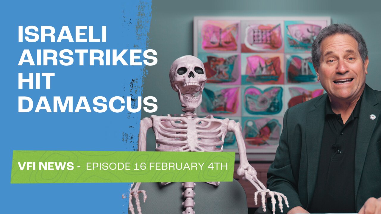 Israeli airstrikes hit Damascus & President Isaac Herzog visits a Mosque - VFI News Feb 4th, 2022