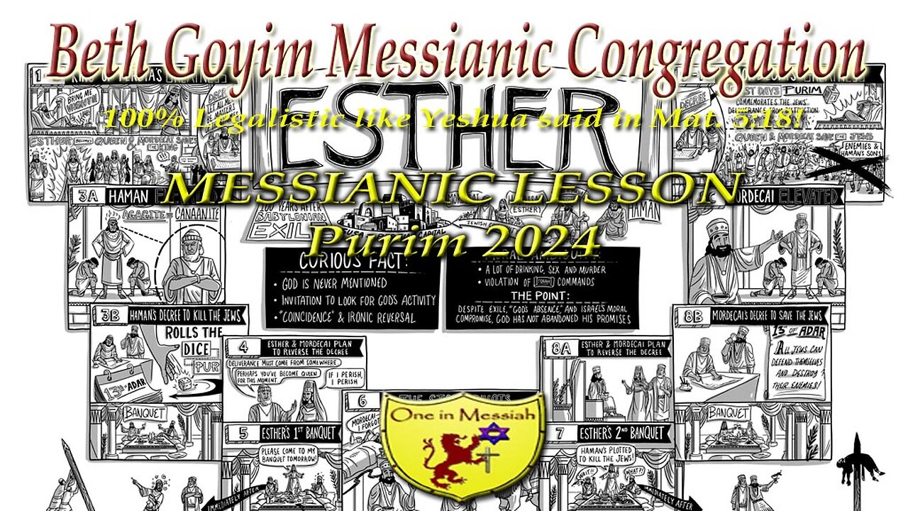 BGMCTV PURIM SHABBAT TEACHING 2024