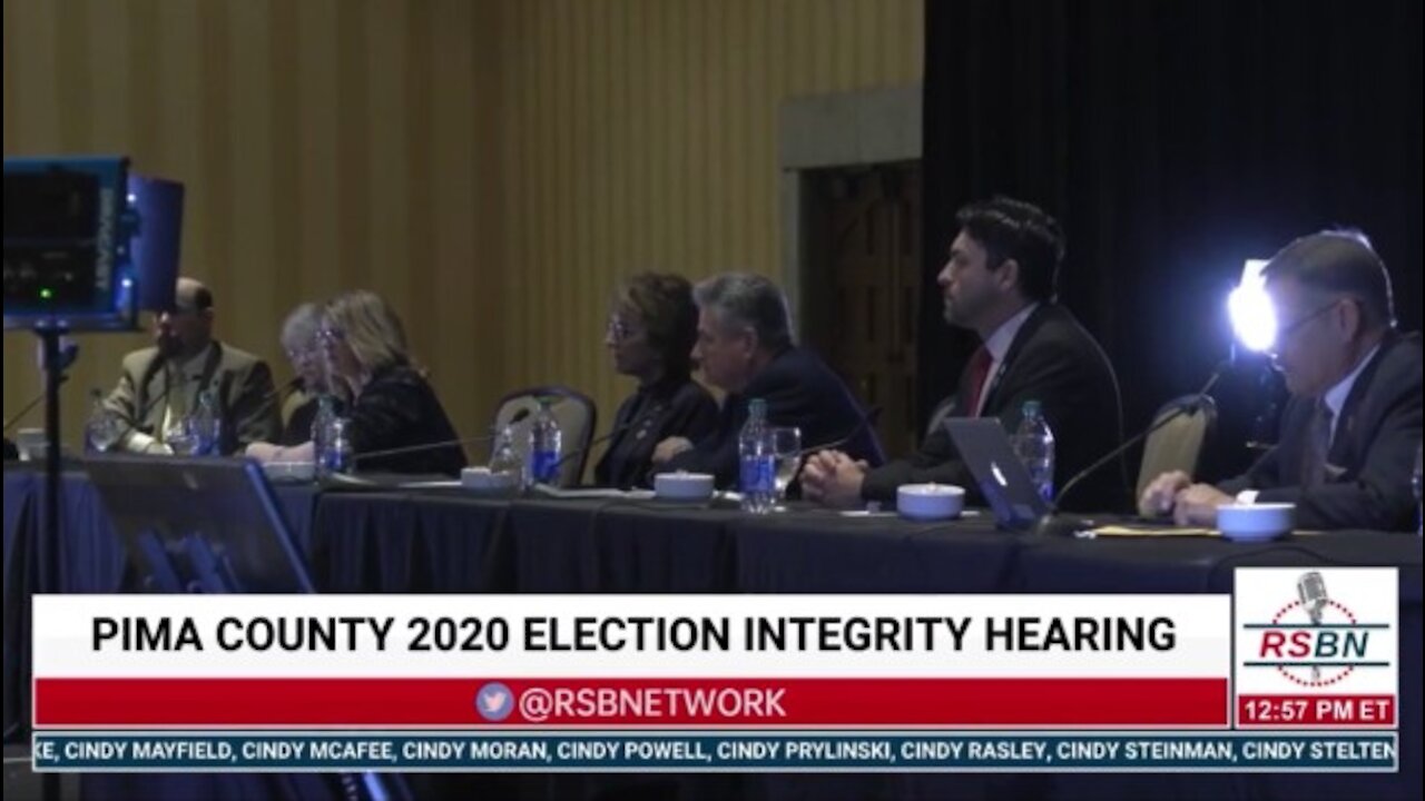 Cyber Ninjas' Doug Logan Testifies At The Pima County, AZ 2020 Election Hearing