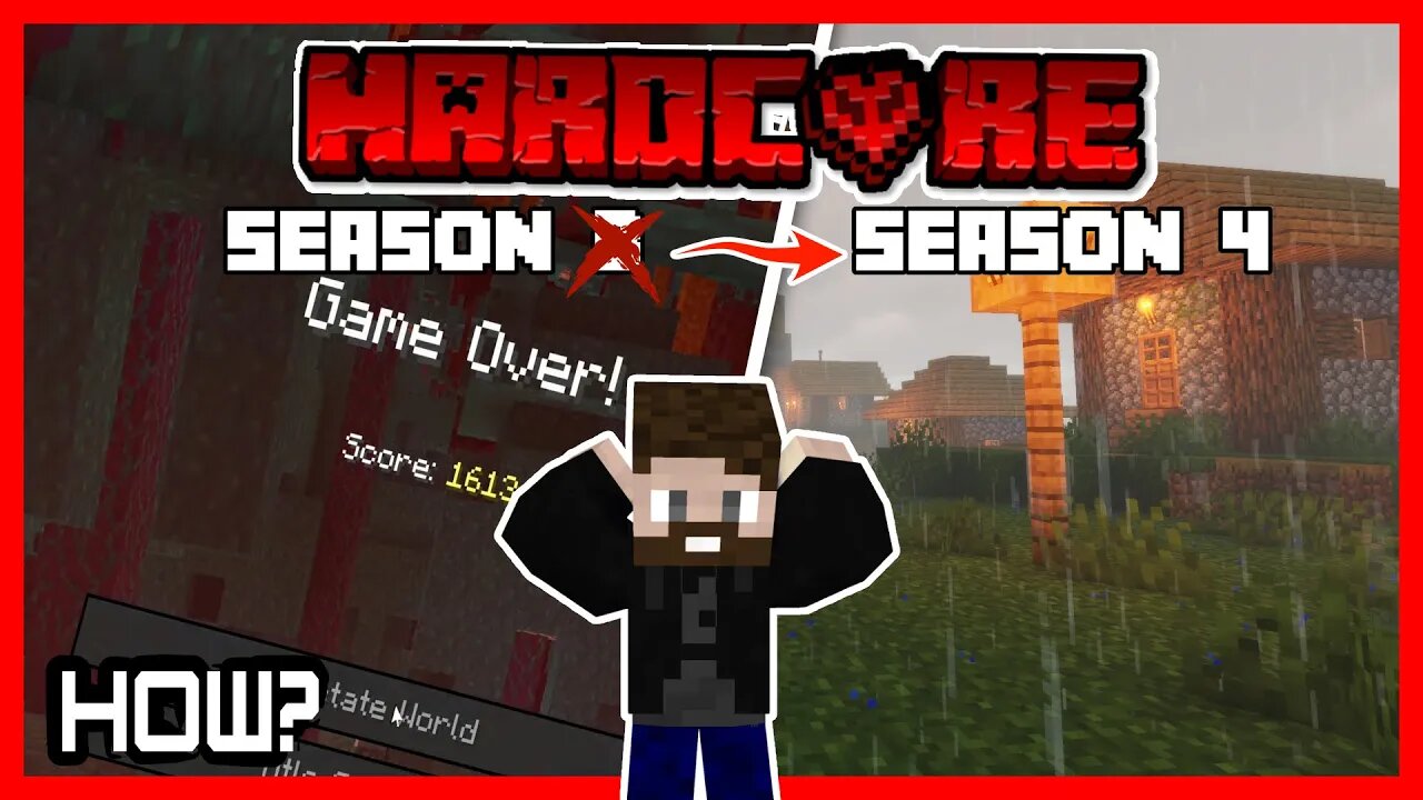 I DIED in Hardcore Minecraft and had to start a new Let's Play Season [REPLAY] [10]