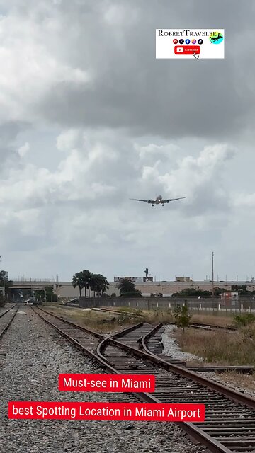Plane spotting at Miami International ?Where is the best location ?