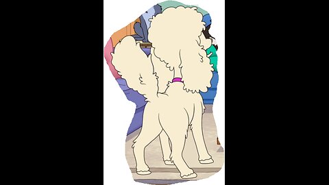 Honey Poodle Mutt Butt Moments - Who's Getting Up There