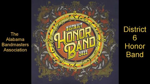 Alabama District 6 Honor Band 2022