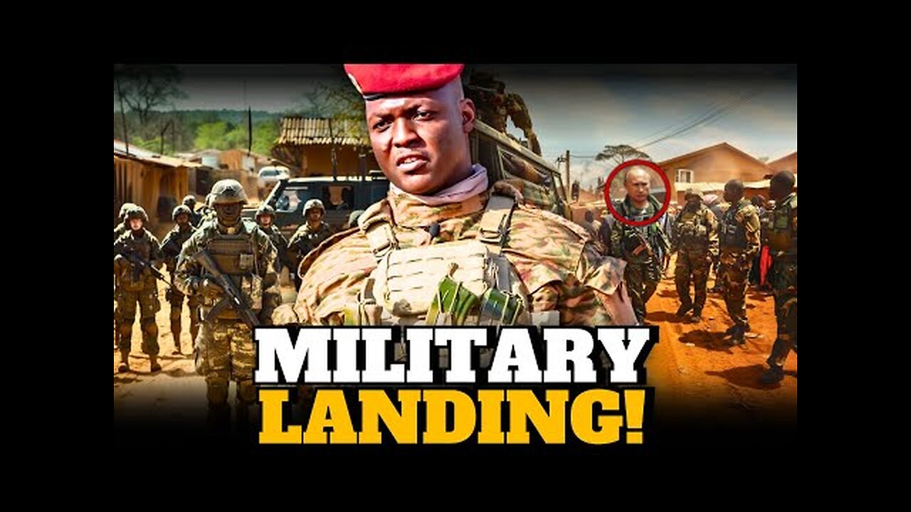 Russian Military Troops Just Arrived in Burkina Faso For Traore’s Security!
