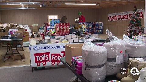 Toys for Tots warehouse that burned down before Christmas in 2021 has reopened