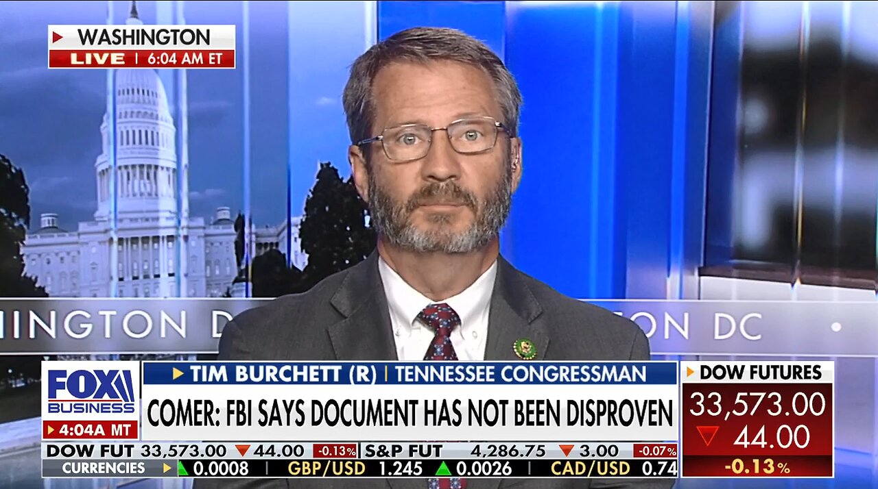 Personal politics 'run the show' at the FBI, DOJ: Rep. Tim Burchett