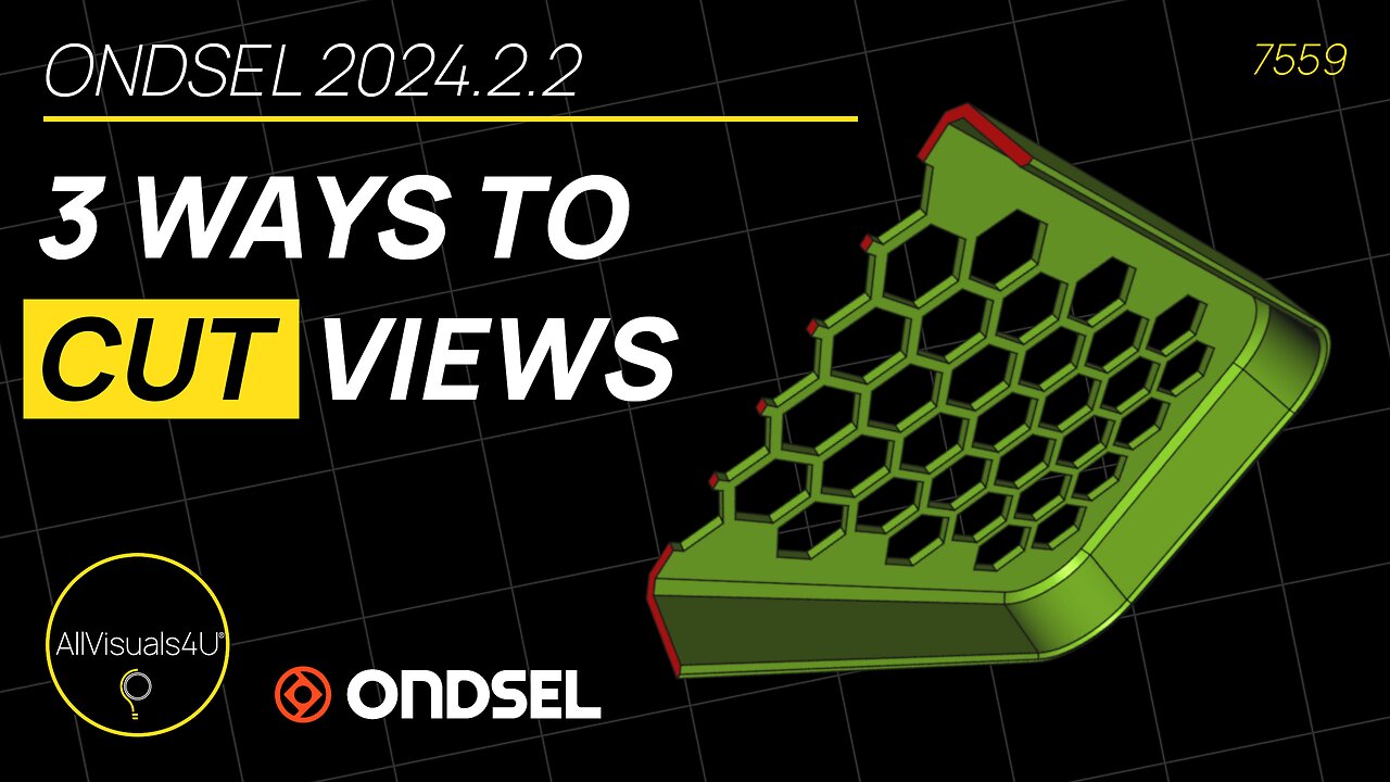 ✂ 3 Ways To Cut Views In Ondsel - Ondsel ES - Ondsel Tutorial - Ondsel FreeCAD