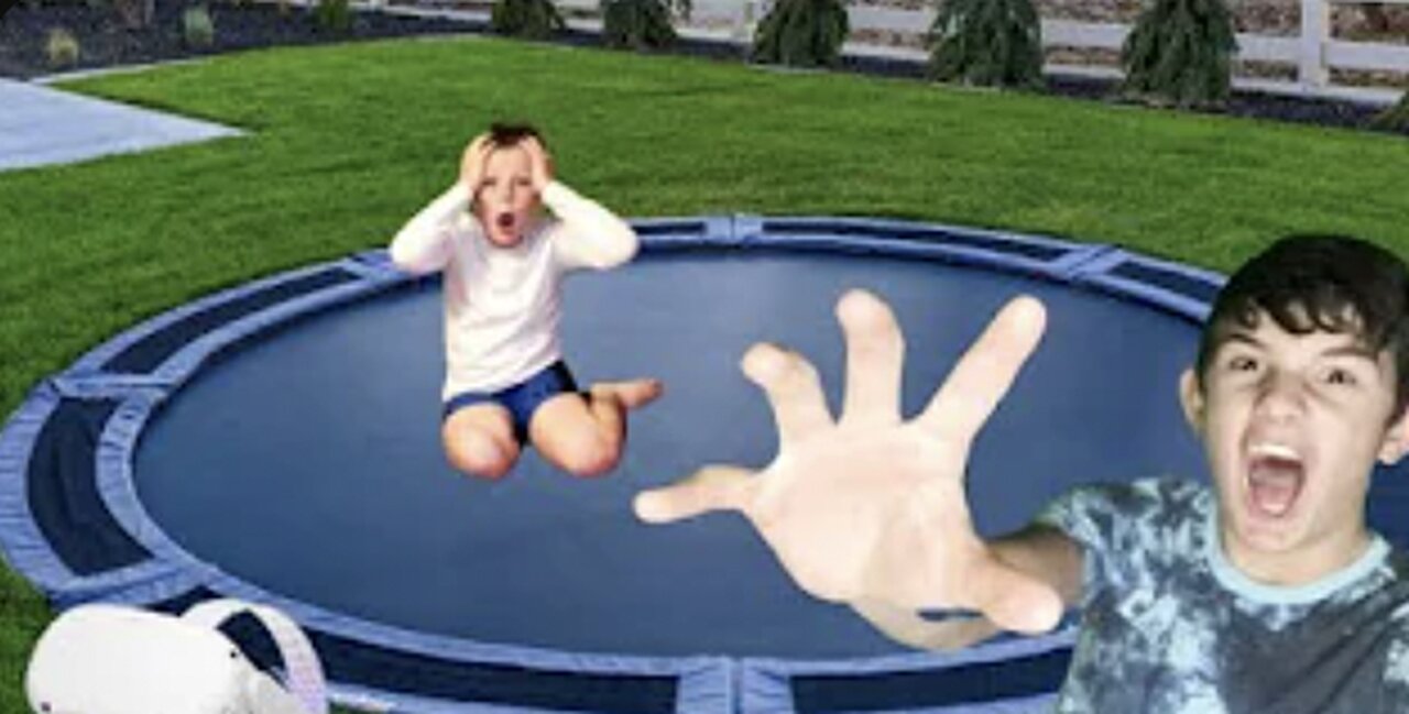 Stay On THIS Trampoline For 24 Hours, Win An Oculus!