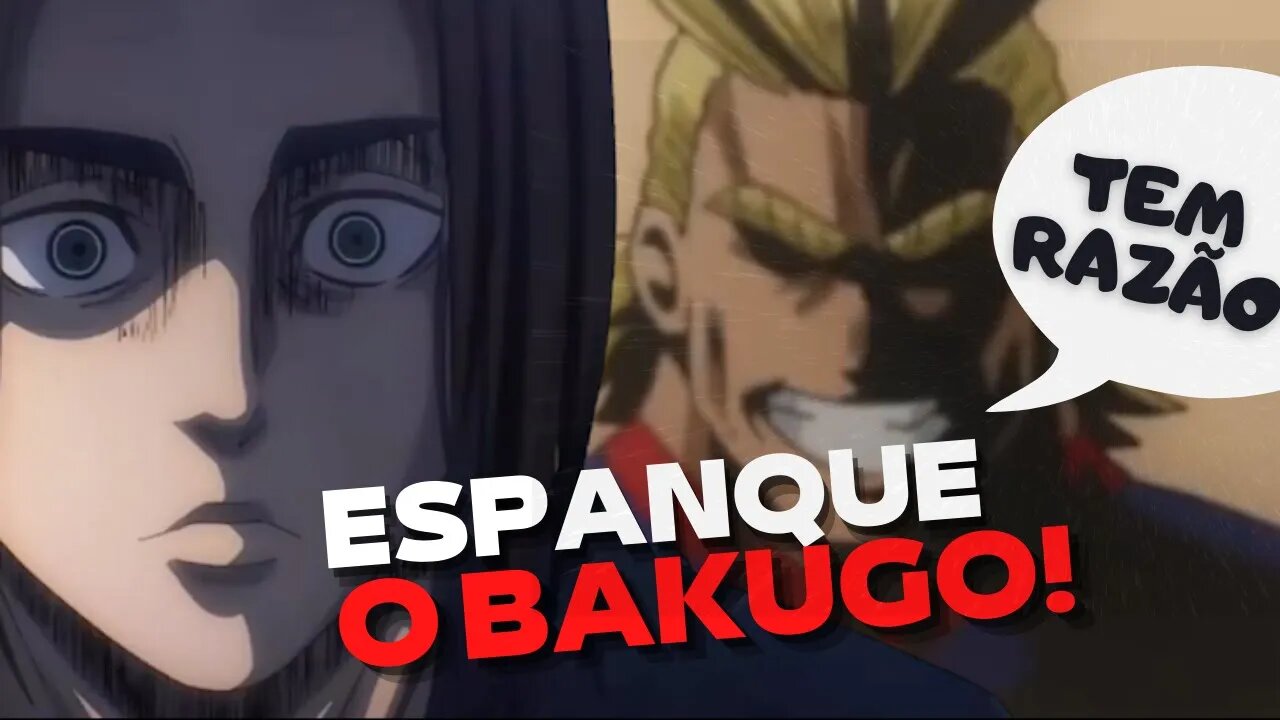 EREN MANIPULANDO O ALL MIGHT PRA VINGAR O MIDORIYA | eren manipulated meme trend tiktok