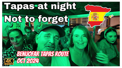 tapas at night in spain tapas route torrevieja