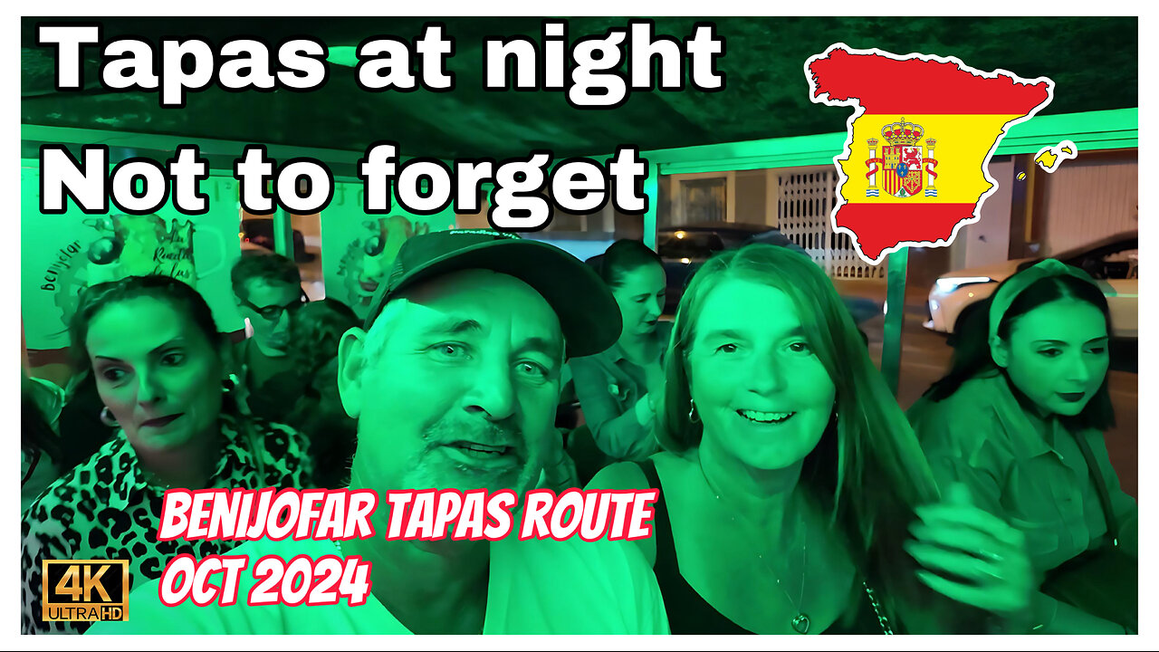 tapas at night in spain tapas route torrevieja