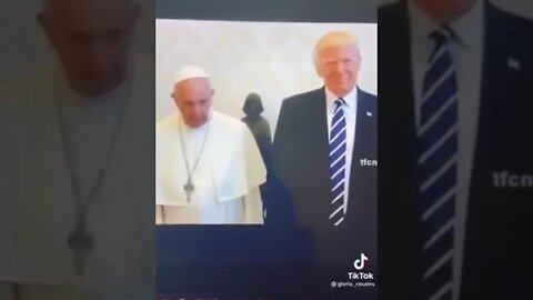 Trump Antagonizing the Evil Pope