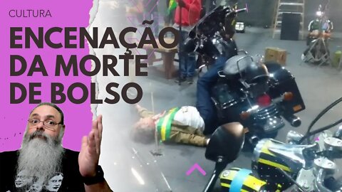 VAZOU cena de FILME que RETRATA assassinato de BOLSONARO em MOTOCIATA