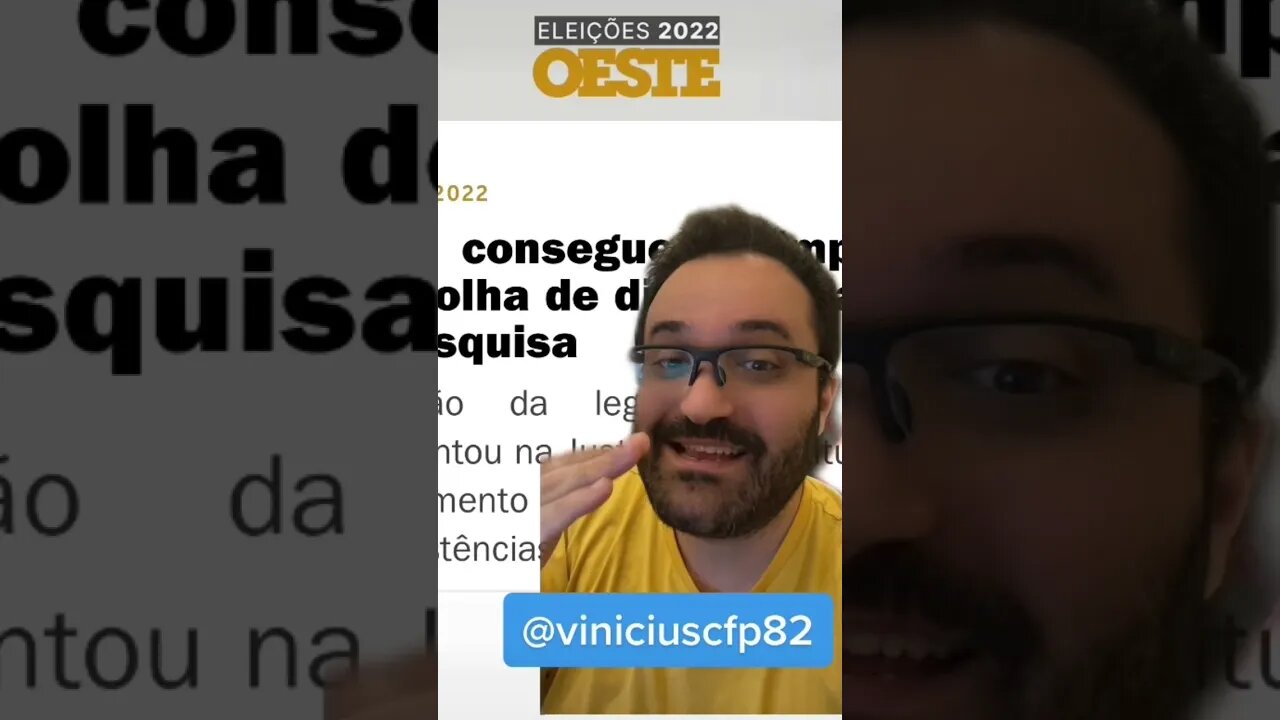 INACREDITÁVEL! PT entra na justiça contra pesquisa Datafolha por milagrosamente trazer números ruins