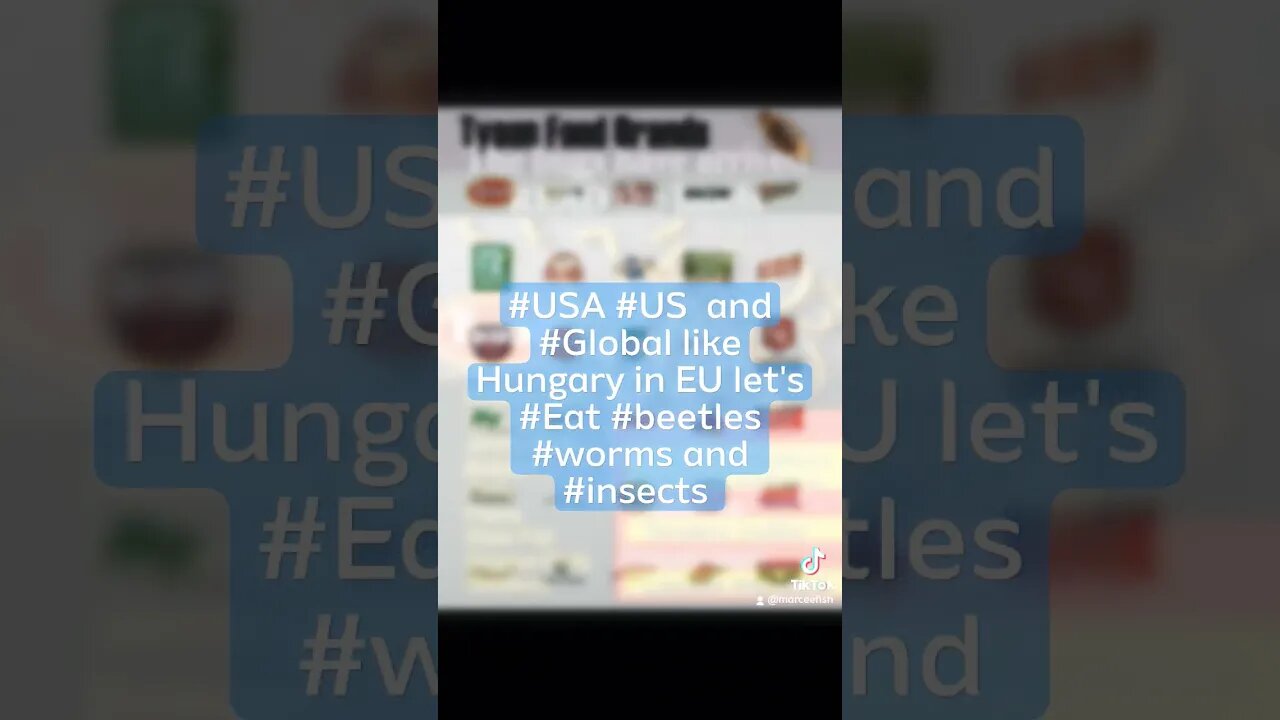 #USA #US and #Global like Hungary in EU let's #Eat #beetles #worms and #insects