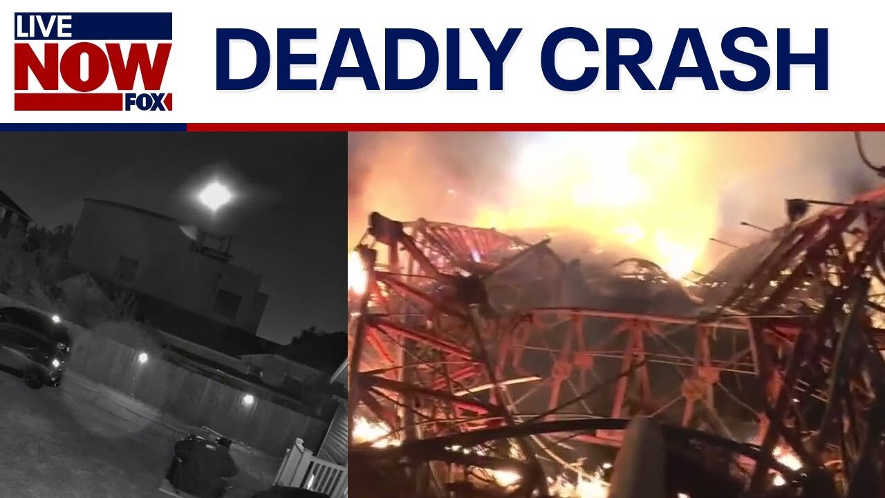 WATCH: New video of Houston helicopter crash that killed 4 | LiveNOW from FOX