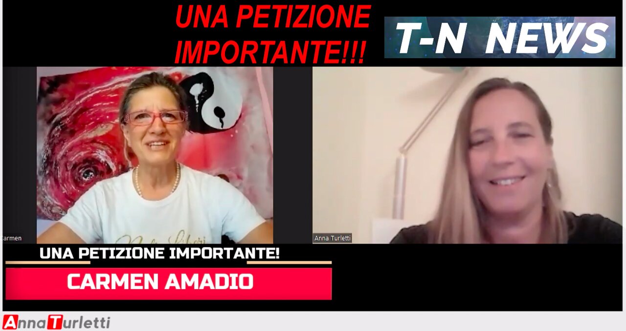 Libertà delle cure e l'inviolabilità del corpo! PETIZIONE! - Intervista a Carmen Amadio