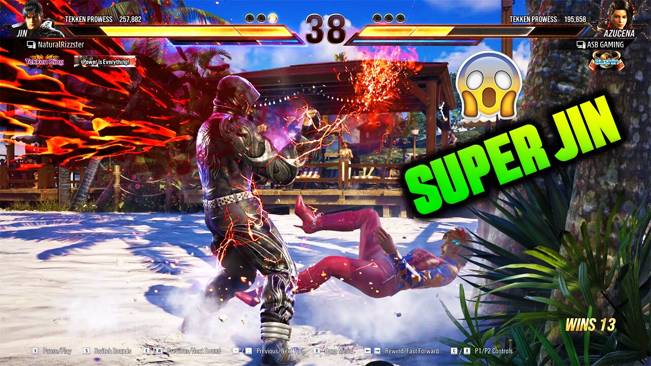 Jin Kazama vs Azucena | Tekken 8 online ranked Match