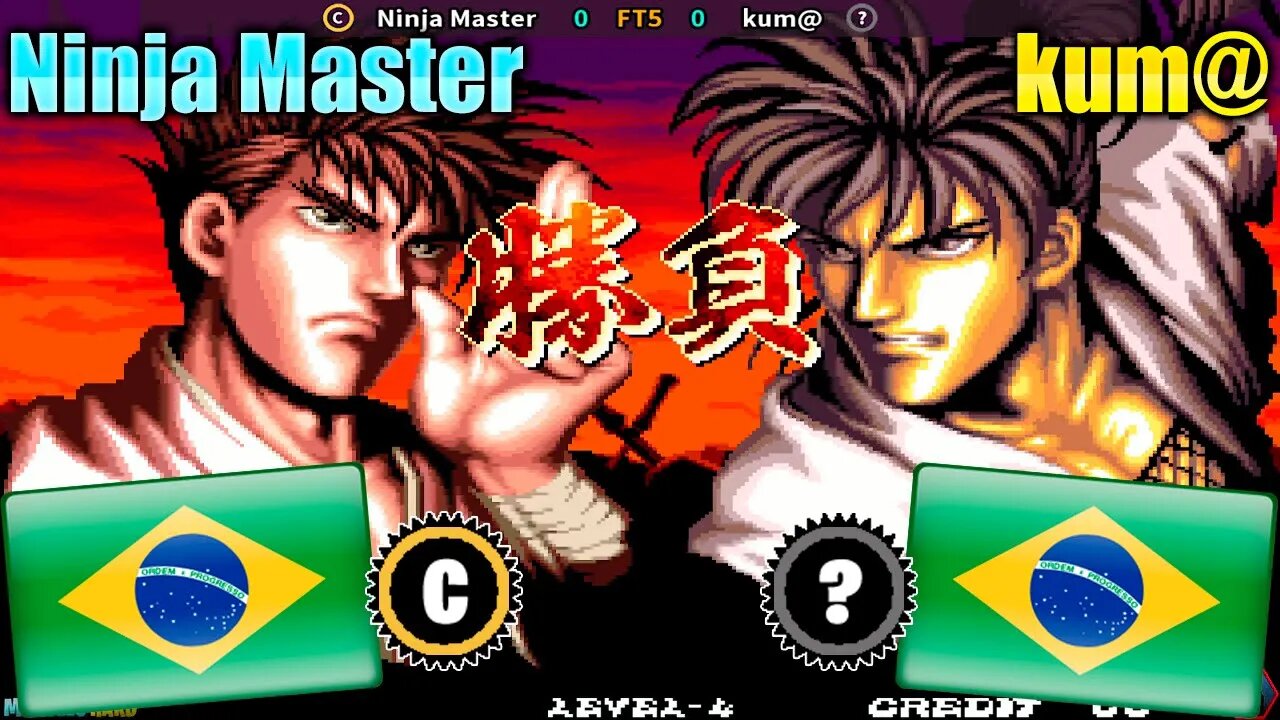 Ninja Master's (Ninja Master Vs. kum@) [Brazil Vs. Brazil]