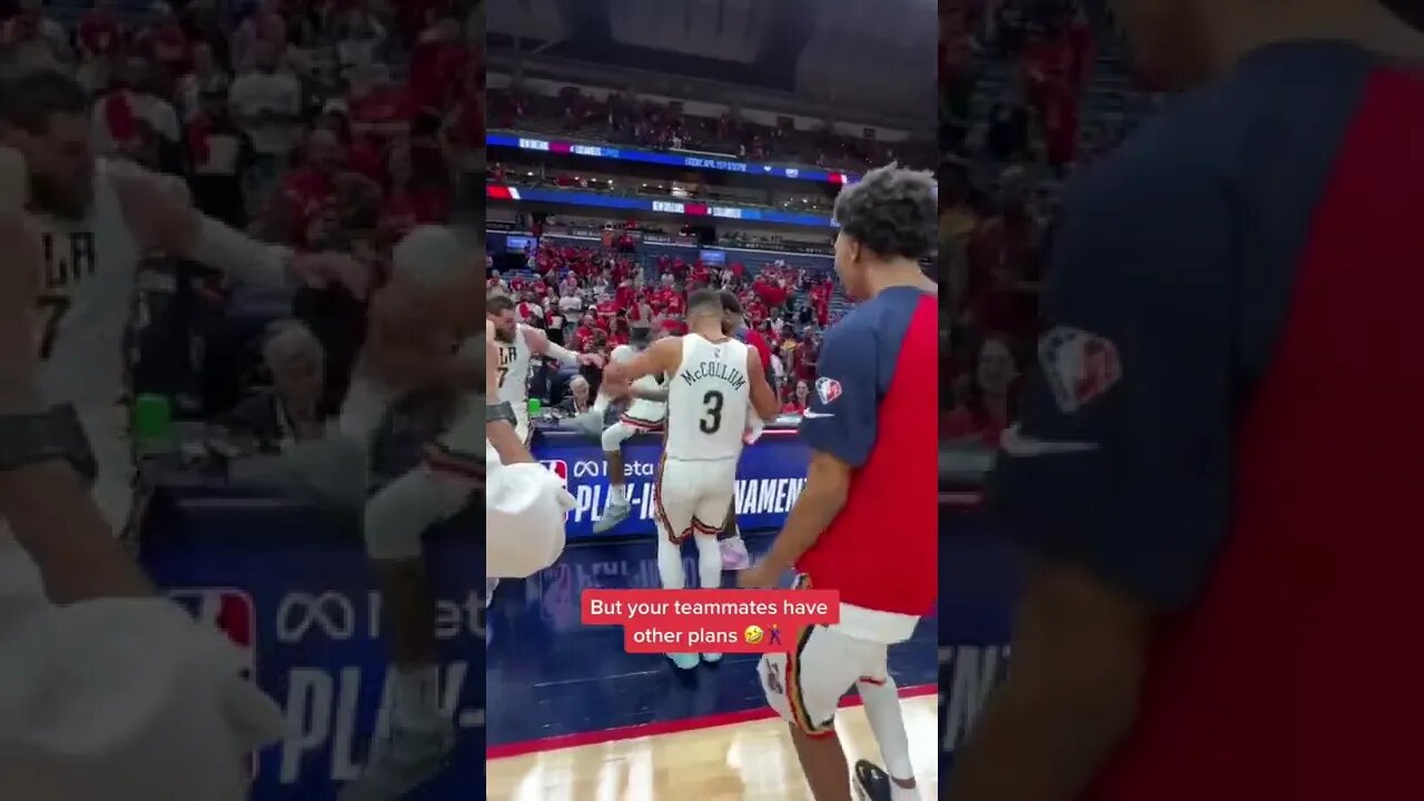 Pelicans DANCING Partying After SENDING Spurs HOME!!