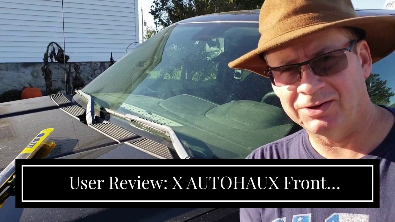 User Review: X AUTOHAUX Front Windshield Wiper Blades for GMC Sierra - 22" 22"