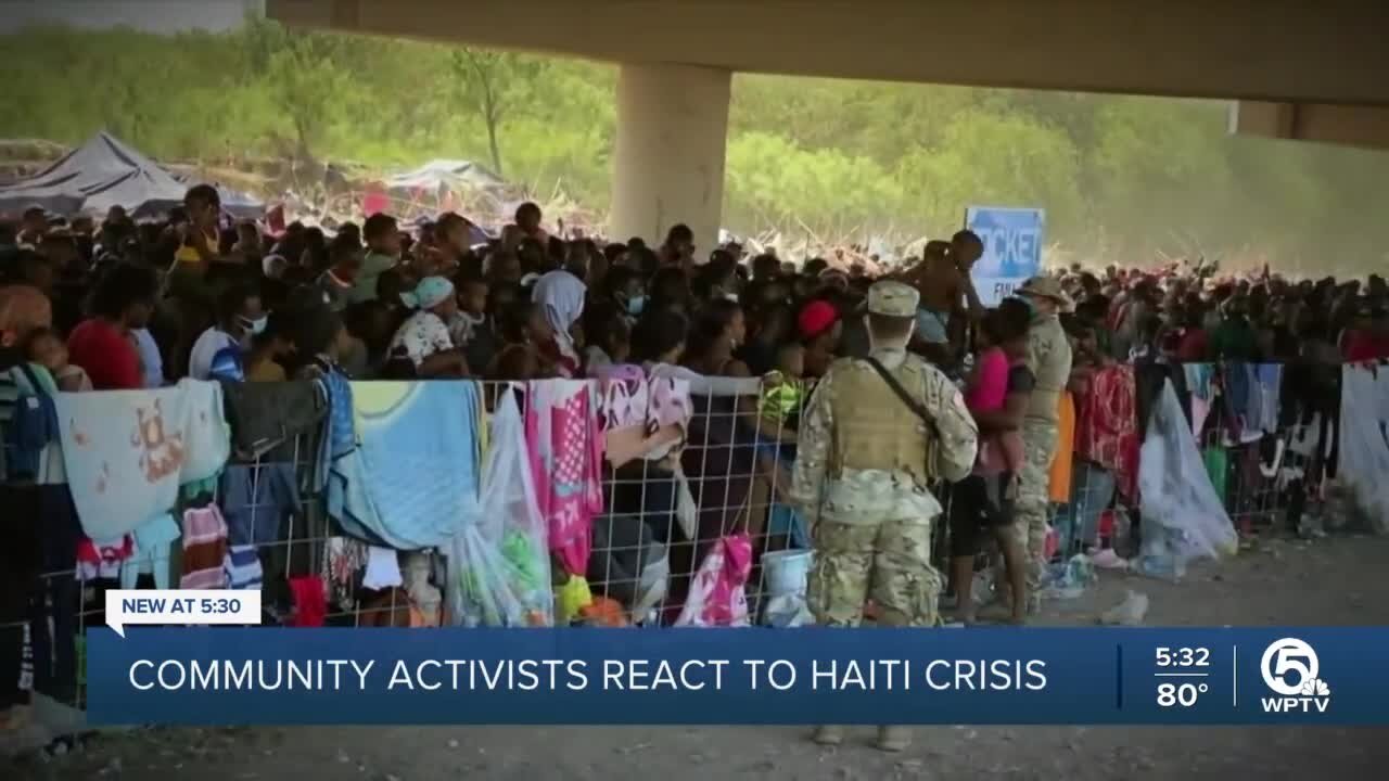 Local community activists react to Haiti crisis