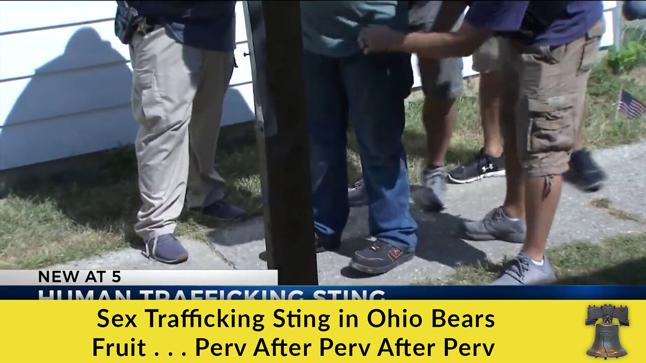 Sex Trafficking Sting in Ohio Bears Fruit . . . Perv After Perv After Perv
