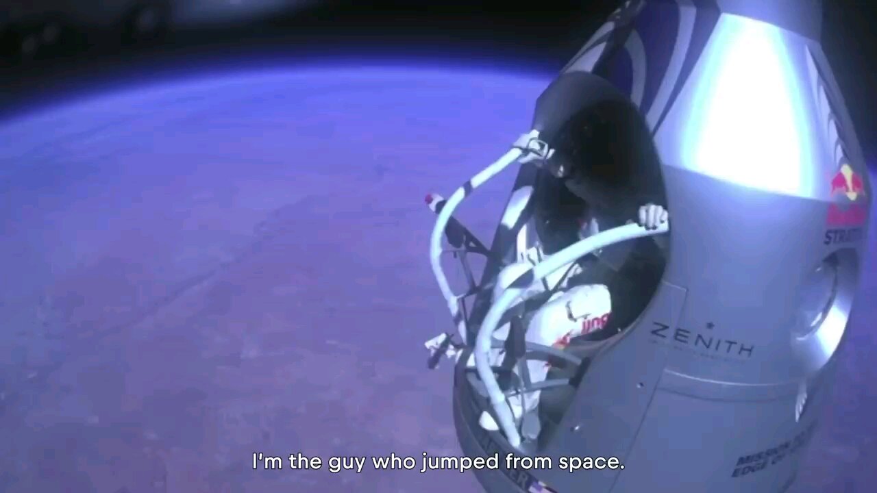 jumping by space