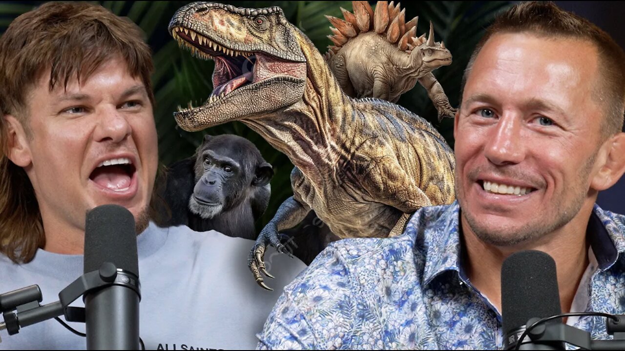 Georges St-Pierre Goes Deep on Dinosaurs, Chimps and other Animalia