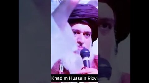 allama hafiz khadim hussan rizvi