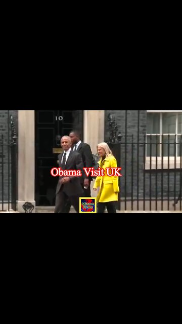 Former US president Obama arrives at Downing Street for private meeting